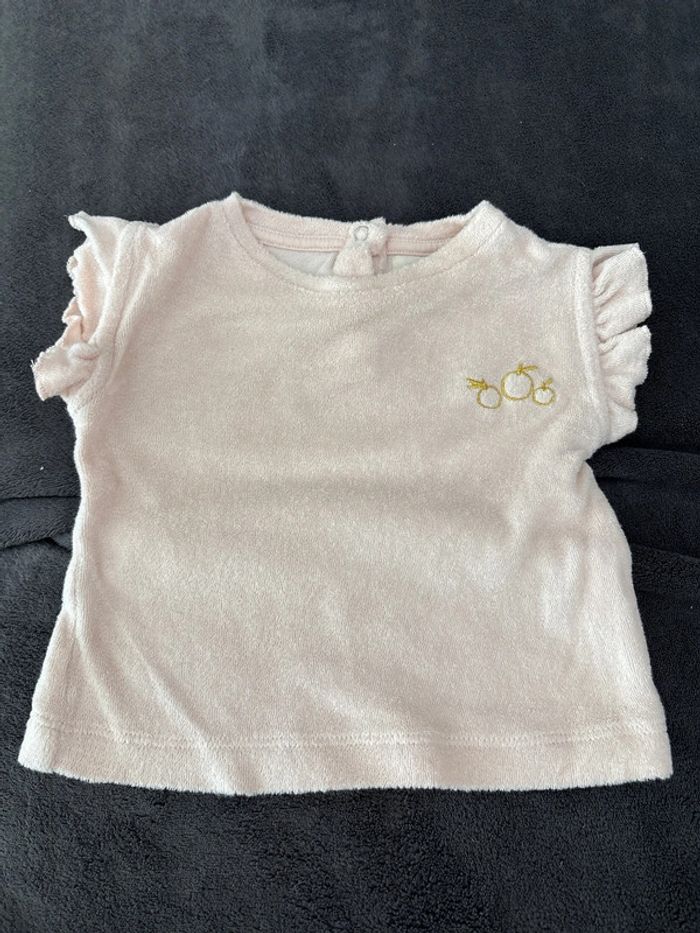 TEE shirt éponge Les petites choses en 12 mois