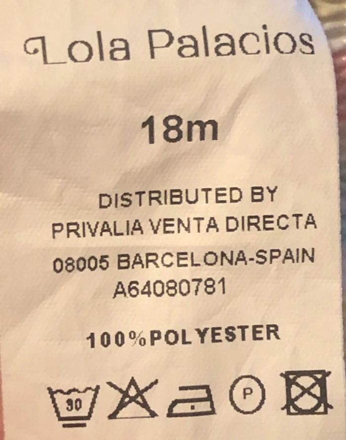 Short 18 mois Lola palacios - photo numéro 3
