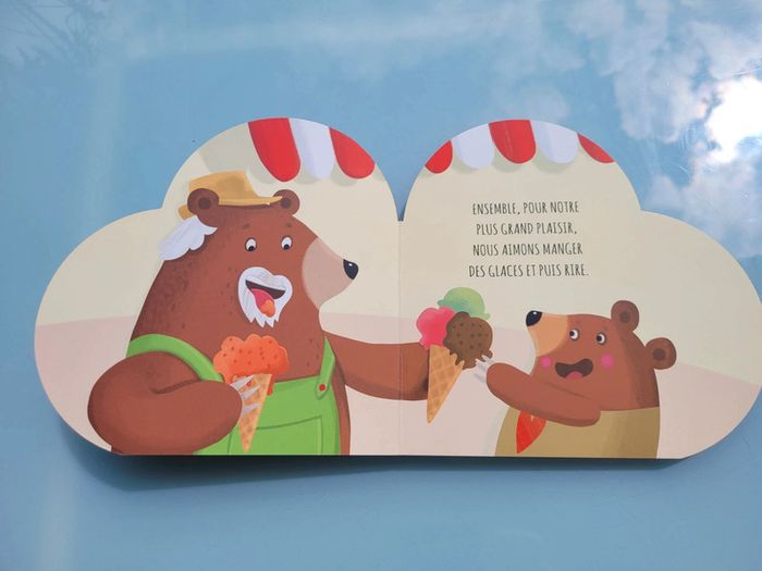 Superbe livre en forme de 🩷 L'Amour d'un grand-père 🐻 - photo numéro 6