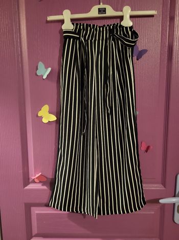 Pantalon rayures fluide