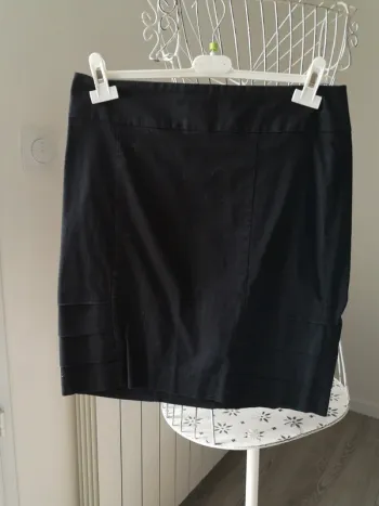 Jupe noir fourreau zara