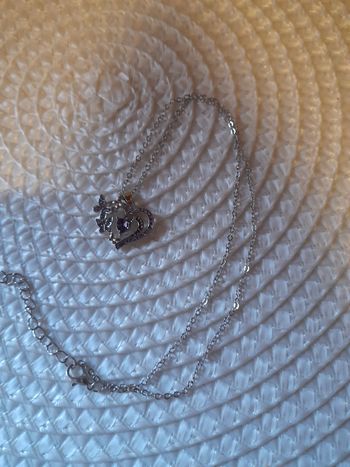 Chaîne avec pendentif coeur