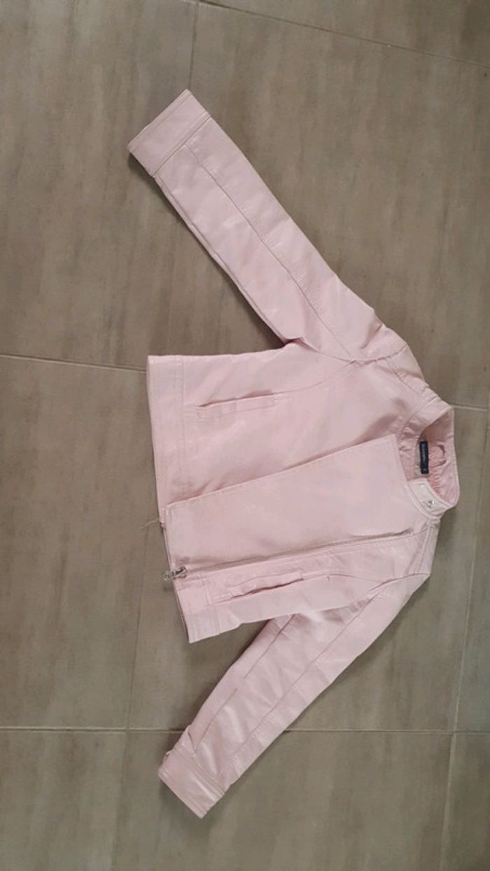 Veste faux cuir