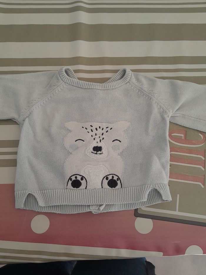 Pull bébé garçon Taille 1mois