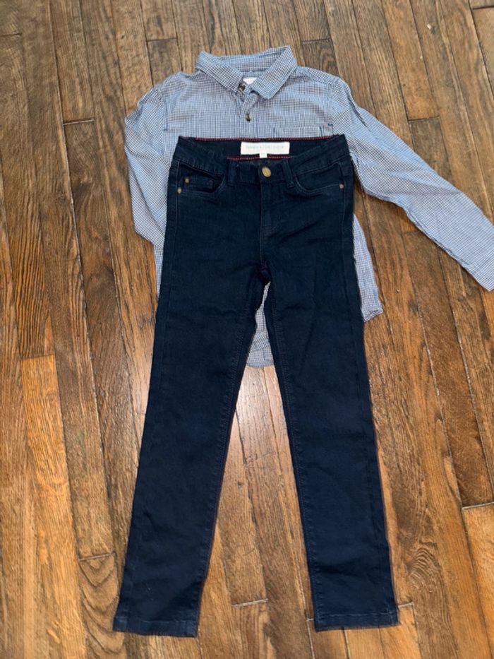 chemise et jeans Monoprix 6 ans - photo numéro 2
