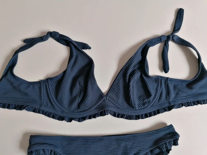 Maillot de bain 2 pièces froufrou - photo numéro 2