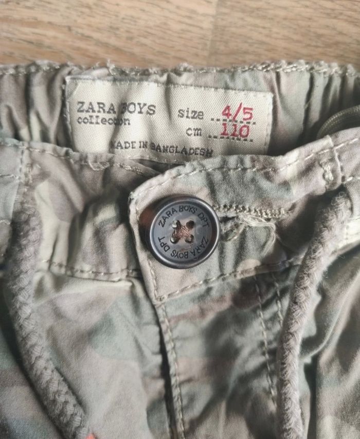 Pantalon camouflage Zara 4/5 ans - photo numéro 3