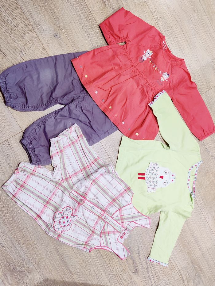 Lot bébé filles de marques 22 pièces Taille 6-24 mois - photo numéro 7