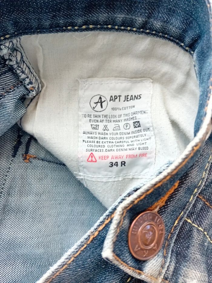 Jean Bootcut en Denim pour Homme avec Jambe Évasé - photo numéro 6