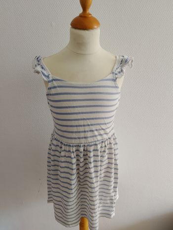 Robe rayée Kiabi 8 ans