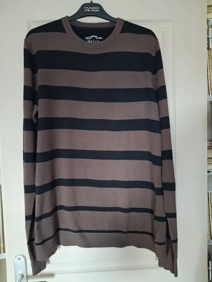 Pull rayé taille XXL - photo numéro 2