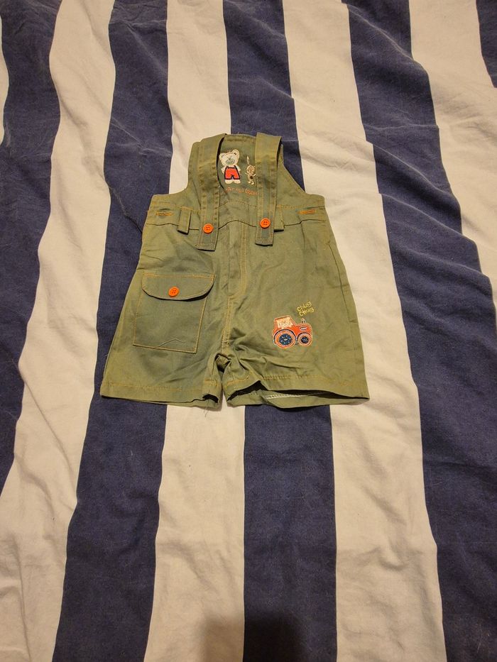 Salopette short