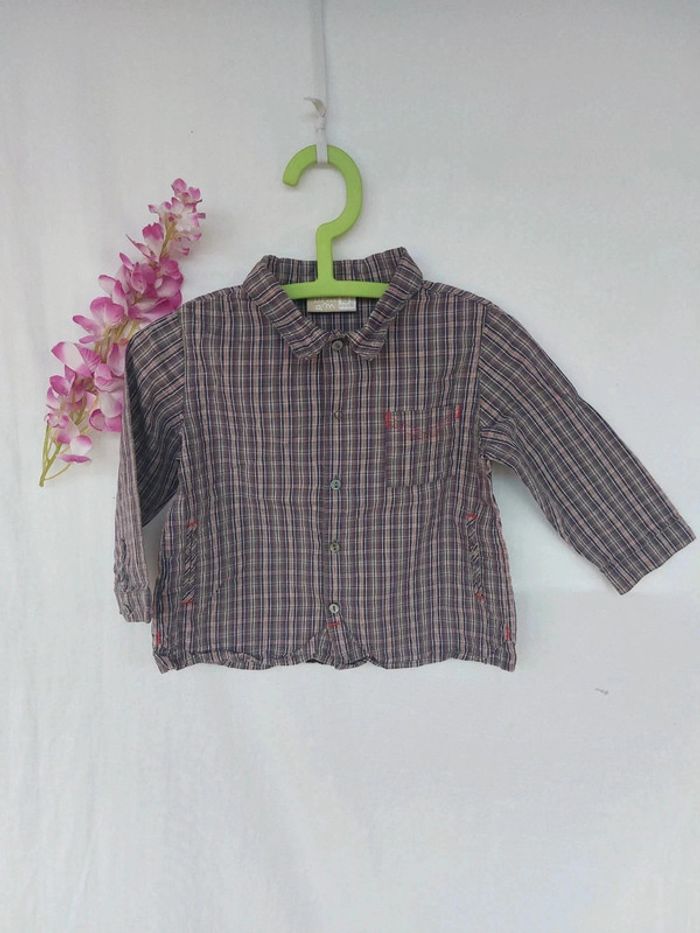 Chemise manches longues DPAM 18 mois