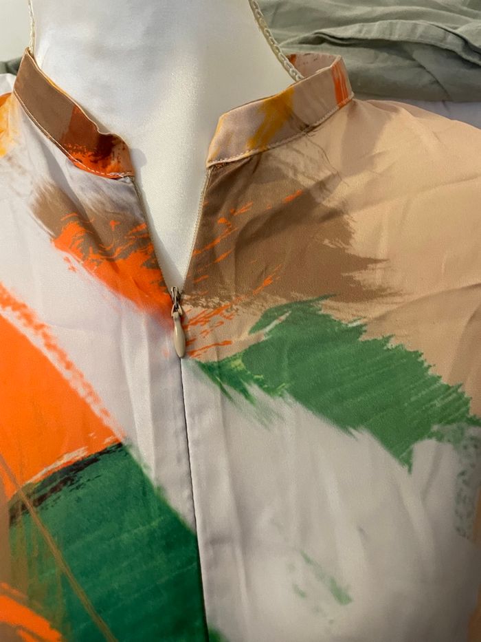 Blouse à manche courte pour femme taille 40 BGN - photo numéro 3