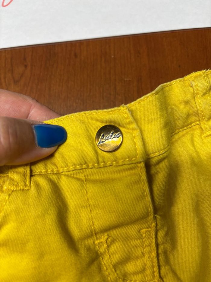 Pantalon jaune lulu castagnette 🐻 - photo numéro 2