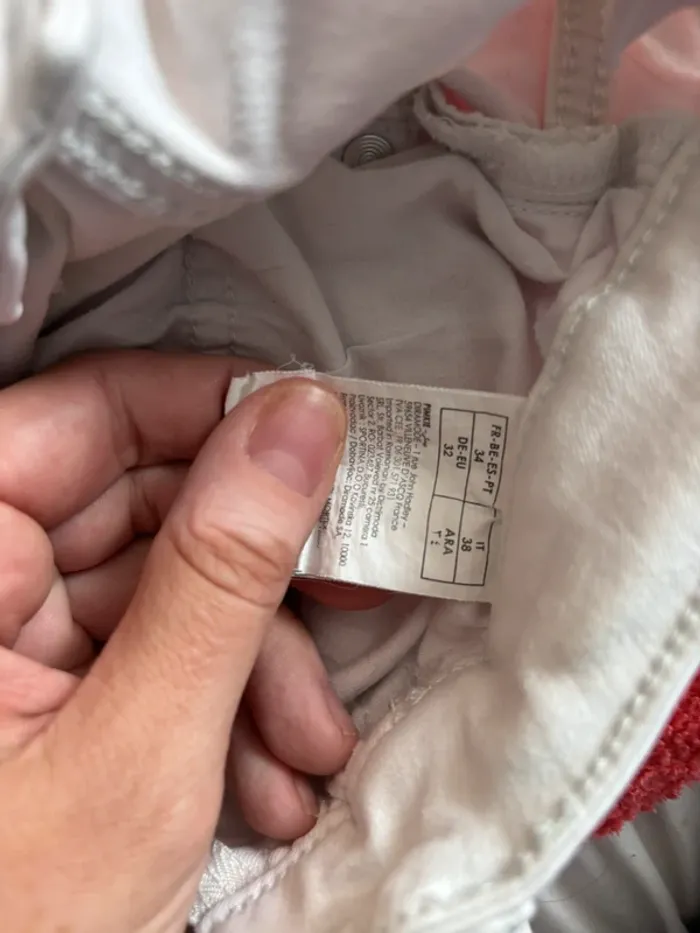 Jean blanc taille 34 - photo numéro 3