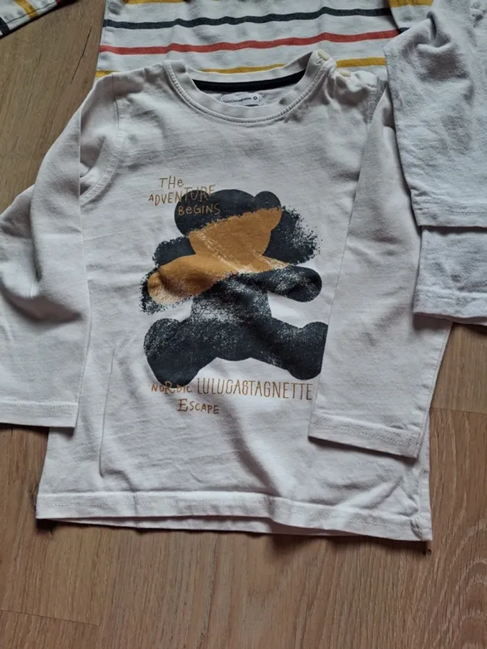 Tee-shirt manches longues 18 mois - photo numéro 2