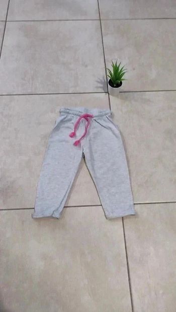 Pantalon legging gris  12/18mois in extenso