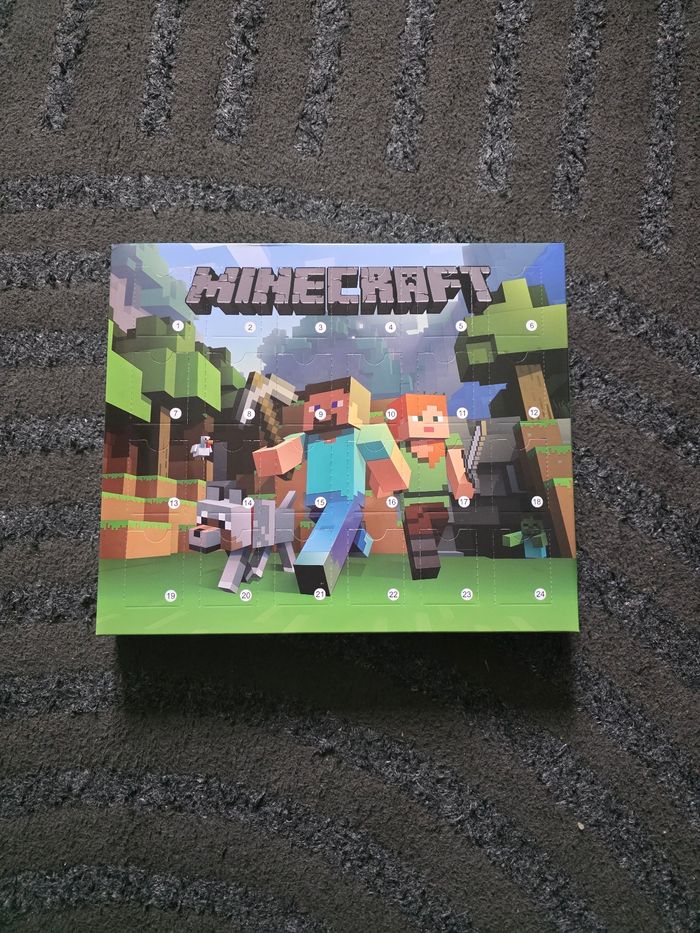 Calendrier de l'avent minecraft 24 cases de minecraft - photo numéro 5