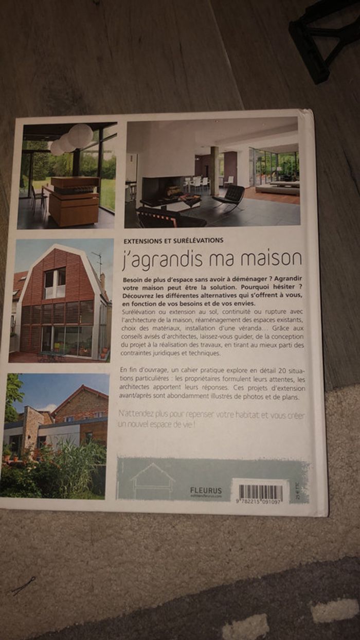 Livre extensions et surélévations j’agrandis ma maison - photo numéro 2