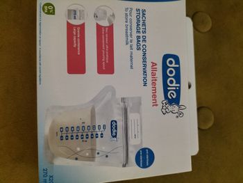 Sachet de conservation de lait