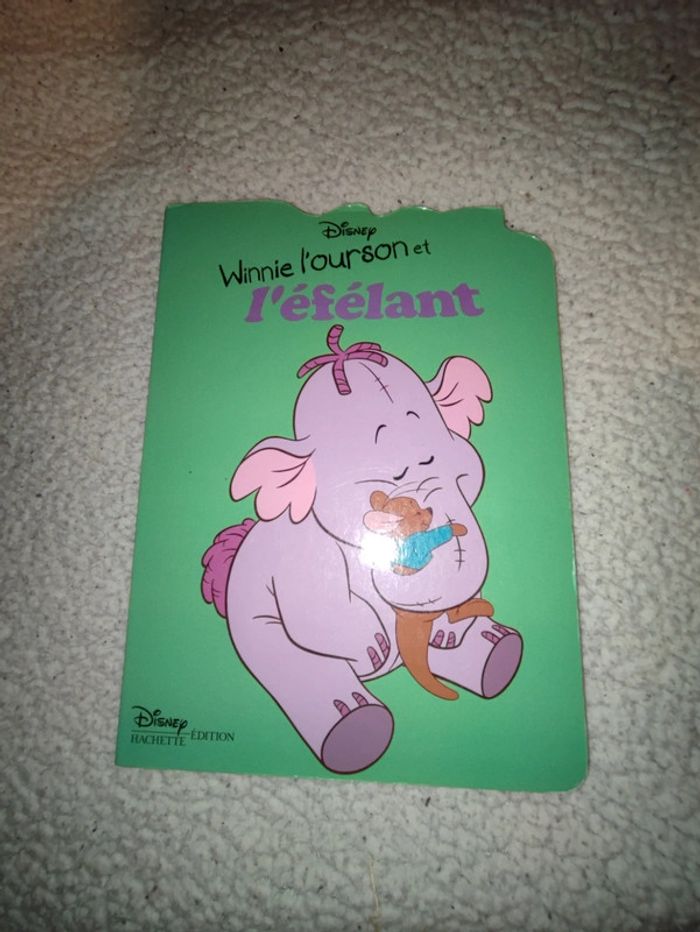 Livre Winnie l'ourson et l'éfélant