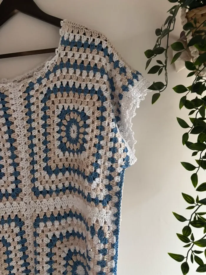 Tunique crochet fait main - photo numéro 3