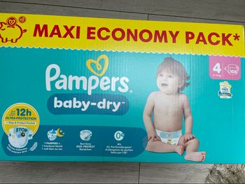 Couche Pampers babydry