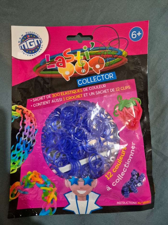 Élastiques bleus Lasti'pop collector