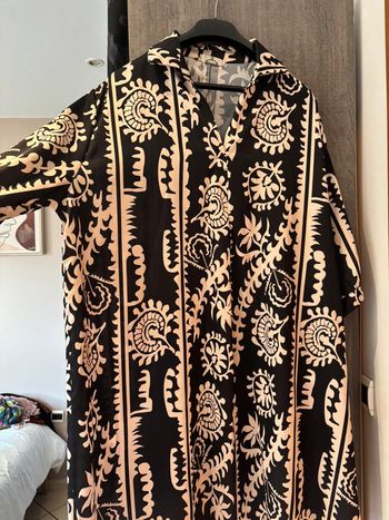 Robe effet satin