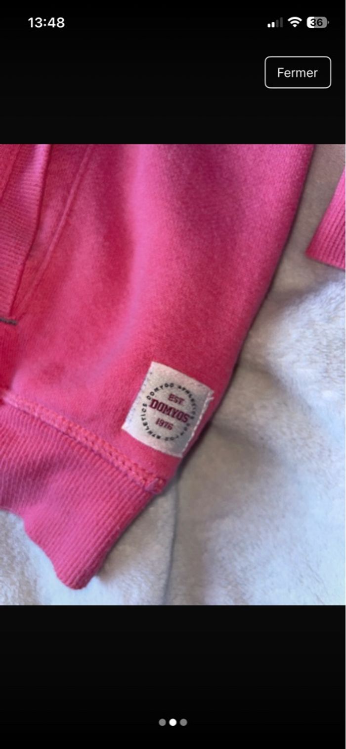 Sweat rose domyos - photo numéro 2