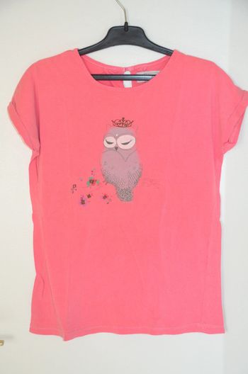 T shirt 12 ans rose