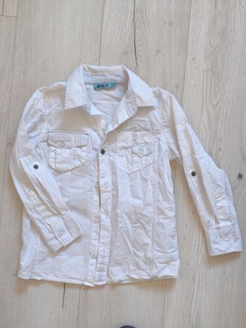 Chemise blanche 5 ans