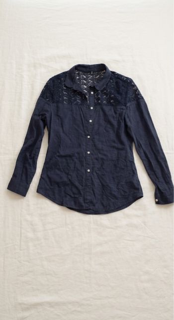 Chemise bleue marine Teddy Smith 