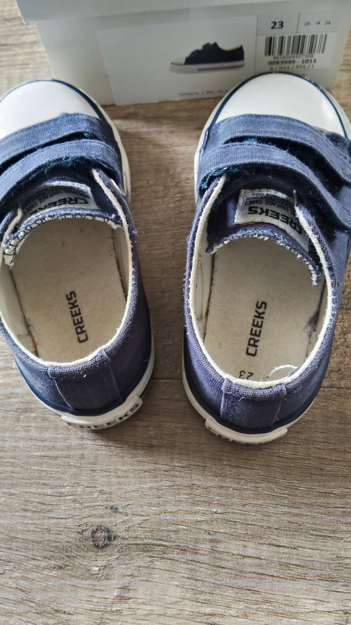 Chaussures en toile creeks taille 23 - photo numéro 7