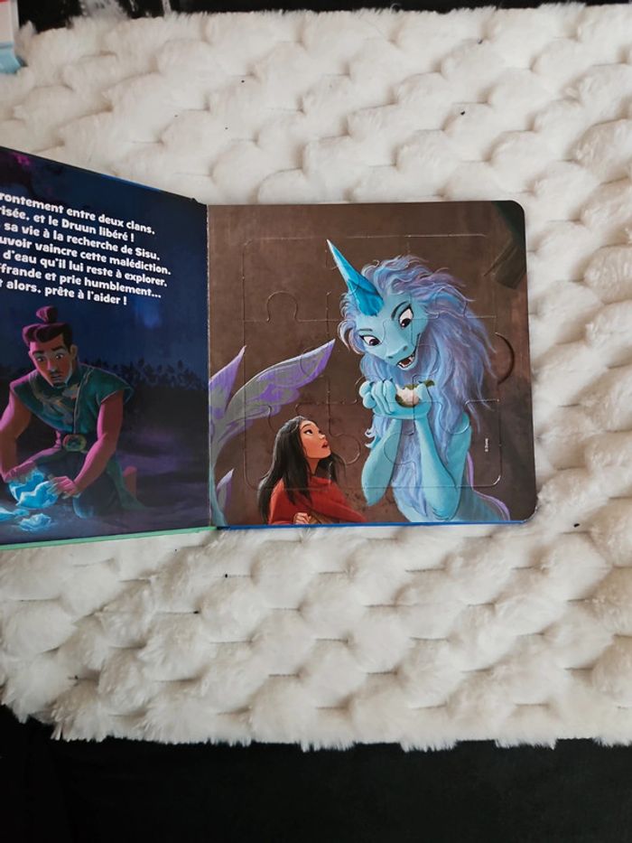 Livre puzzle Raya et le dernier dragon - photo numéro 2