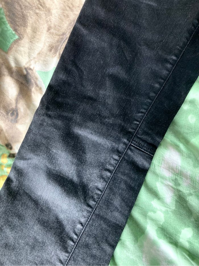 Pantalon jeans enduit - photo numéro 4