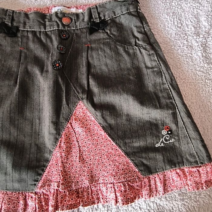 Lot de 7 vêtements, robe/jupe/tee-shirts manches longues, 5 ans - photo numéro 18