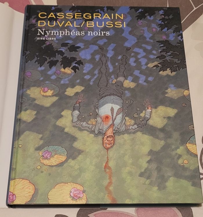 Roman graphique Nymphéas Noirs