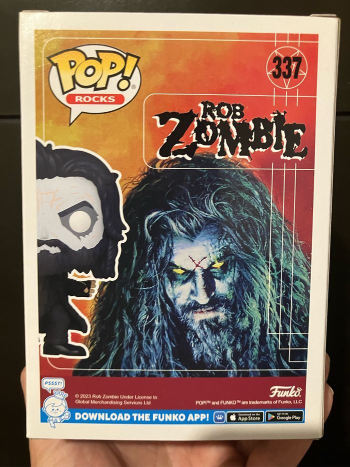 Funko Pop Rob Zombie 337 - GITD - special edition Funko - photo numéro 4