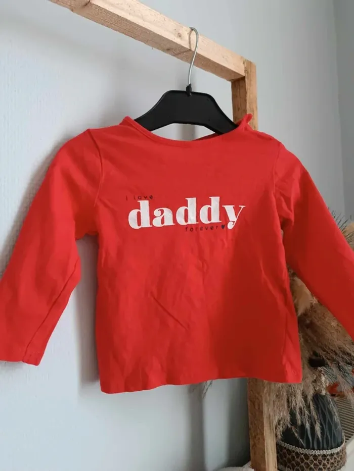 T-shirt manche longue Kiabi 18 mois