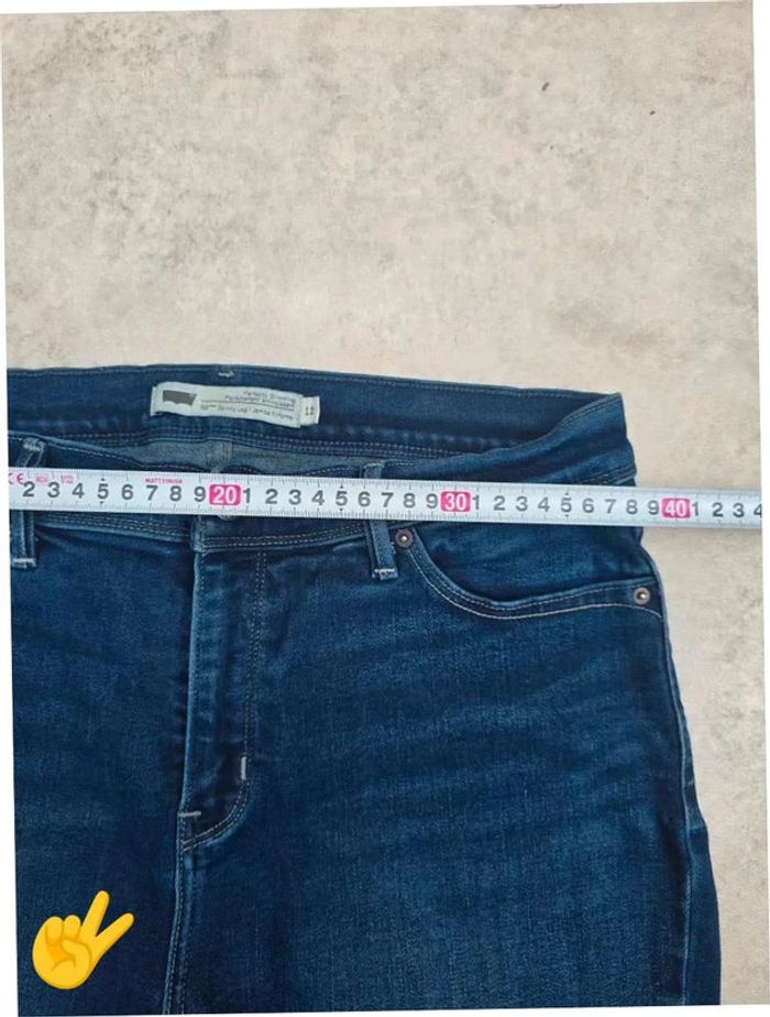 Jean Levi's 512 W31|FR40 L32 coupe skinny bleu Femme-Women - photo numéro 4
