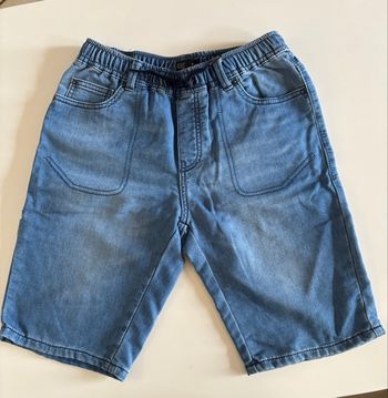 Bermuda denim jeans 12ans ikks cordon
