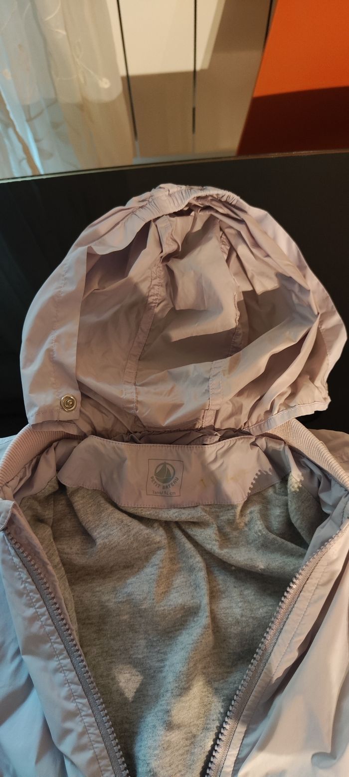 Imperméable petit bateau 3 ans 94 cm - photo numéro 2