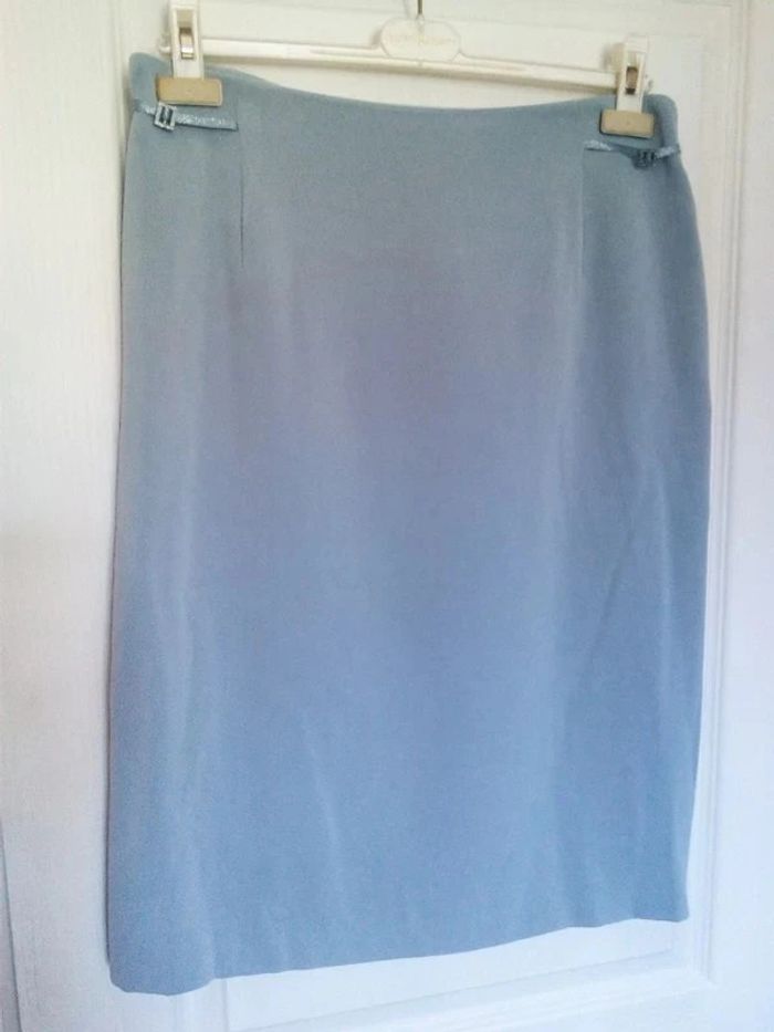 Jupe bleu pâle Un jour ailleurs en 42 - photo numéro 7