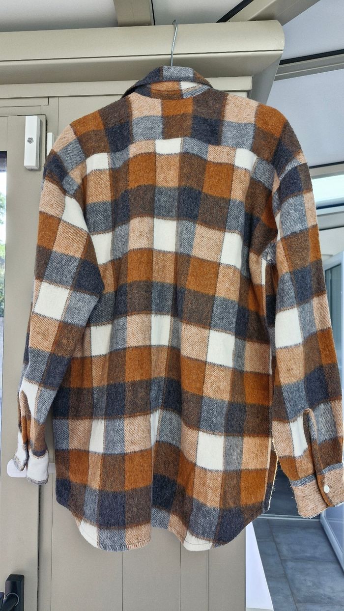 Surchemise vintage épaisse à carreaux homme - photo numéro 5