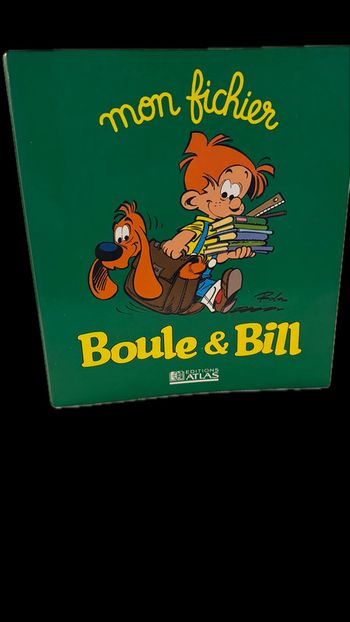 Classeur Boule et Bill Atlas
