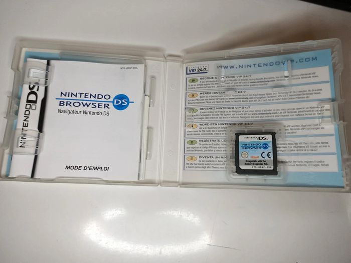 Cartouche Nintendo DS browser (navigateur internet DS) - photo numéro 3