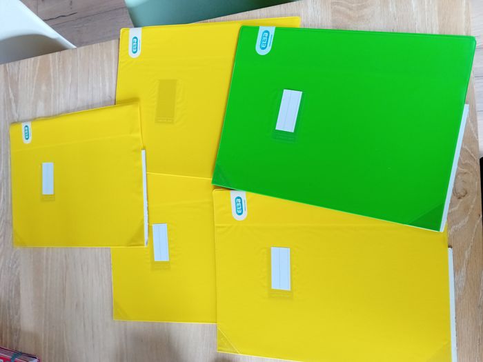 Lot 5 protège-cahiers Elba - Neuf