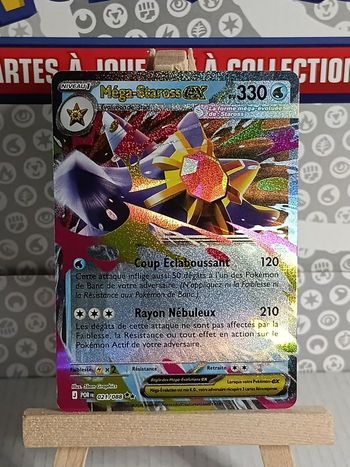 Carte pokémon méga staross Ex 